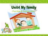 牛津译林版三年级英语上册-Unit 4 My family（Story time）（共18张）课件