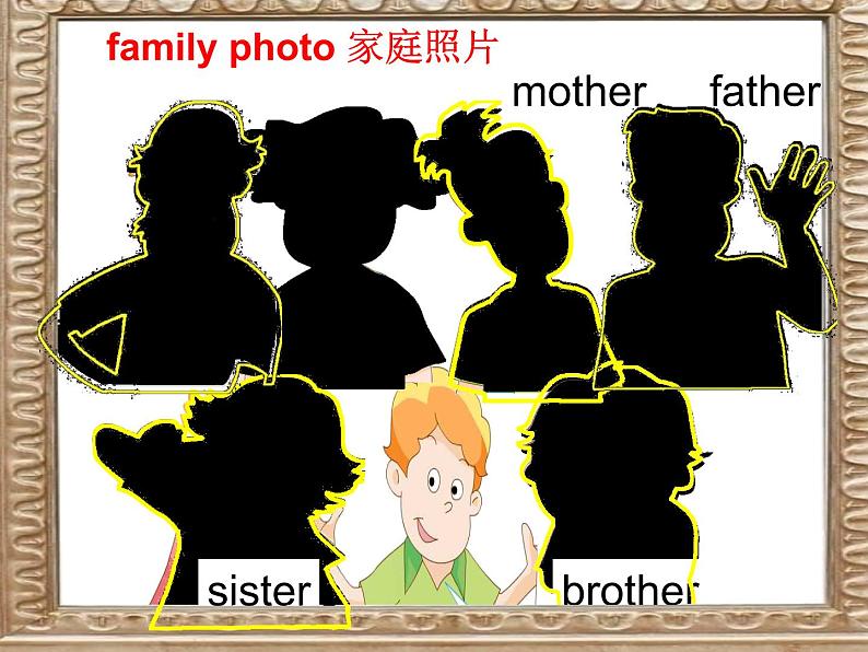 牛津译林版三年级英语上册-Unit 4 My family（Story time）（共18张）课件03