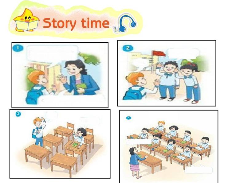 牛津译林版三年级英语上册-Unit 1 Hello（Story time）（共25张）课件第8页