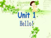 牛津譯林版三年級(jí)英語(yǔ)上冊(cè)-Unit 1 Hello（Letter time Song time Checkout time & Ticking time）（共10張）課件