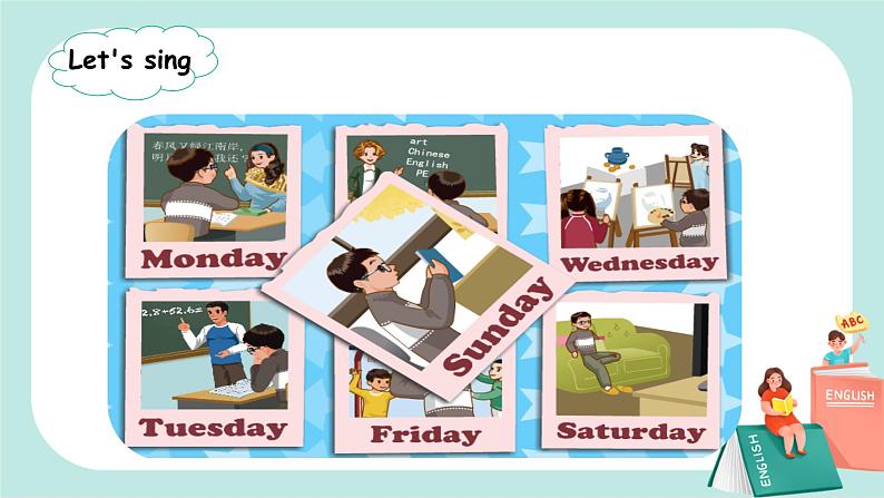 Unit 2 My week PB Read and write 课件PPT+教案+练习02