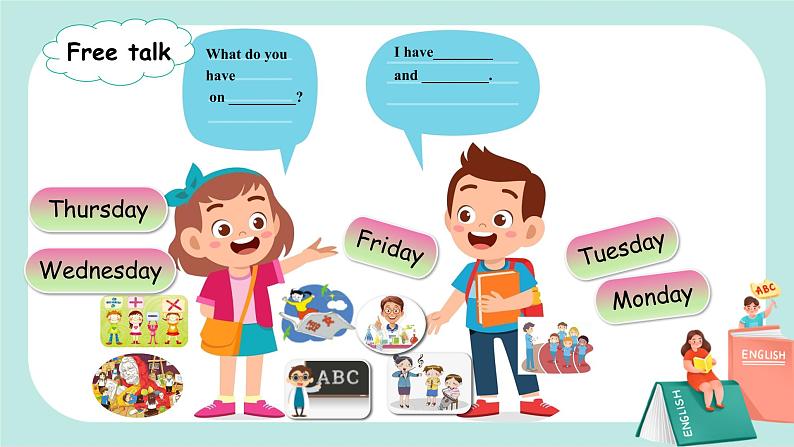 Unit 2 My week PB Read and write 课件PPT+教案+练习04