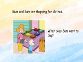 外研版5上英語 Module4 Unit1 Mum bought a new T-shirt for me 課件