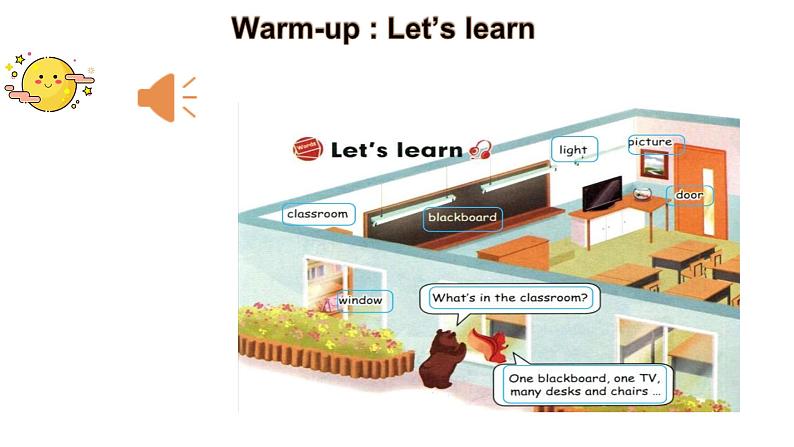 人教版PEP四上Unit1MyclassroomA  Let's talk 课件03