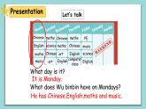 人教版英语五上《Unit2 My week part A Let’s learn》课件PPT+教学设计