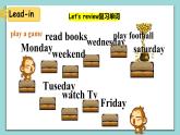 人教版英语五上《Unit2 My week part B&C read and write&storytime》课件PPT+教学设计