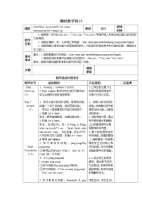 英语五年级上册Unit 4 What can you do? Part B优秀教案设计