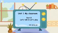 英语四年级上册Unit 1 My classroom Part B精品课件ppt