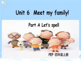 (精品课) Unit6 Meet my family Part A Let's spell 课件（27张PPT+教案+素材 含flash素材+反思）