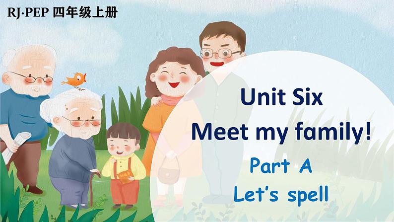 Unit 6 Meet my family!  Part A 第3课时（课件+音视频素材）01