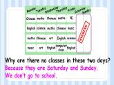 Unit 2   My week Part A-C （课件）人教PEP版英语五年级上册