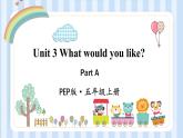 Unit 3 What would you like？Part A & Part C（课件）人教PEP版英语五年级上册