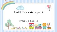 五年级上册Unit 6 In a nature park Part A图文课件ppt