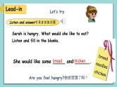 人教版英语五上《Unit3 What would you like part A Let’s talk》课件PPT+教学设计