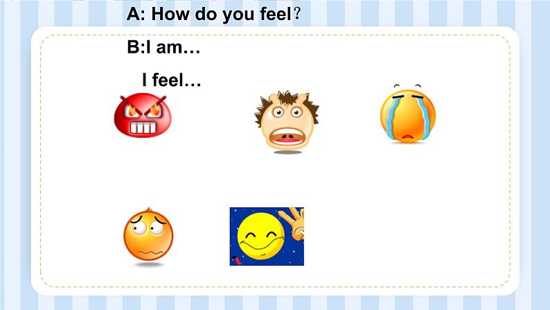 Unit 6 How do you feel？Part A  Let’s try&Let’s talk（课件）人教PEP版英语六年级上册02