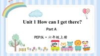 小学英语Unit 1 How can I get there? Part A集体备课ppt课件