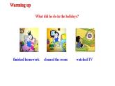 五年級(jí)下冊英語課件－Module 1 Unit 1 She was a driver before 外研版（一起） (共17張PPT)