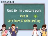 Unit 6 In a nature park  Part B 第5课时（课件+音视频素材）