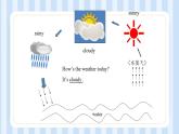 Unit 4 How’s the weather today？ Lesson 22（课件）人教精通版英语四年级上册