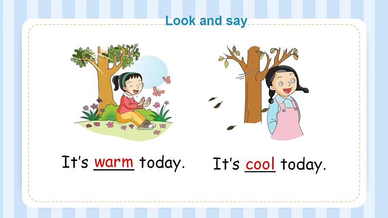 Unit 4 How’s the weather today？ Lesson 20（课件）人教精通版英语四年级上册05