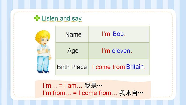 Unit 1 We have new friends. Lesson 1（课件）人教精通版英语五年级上册第4页