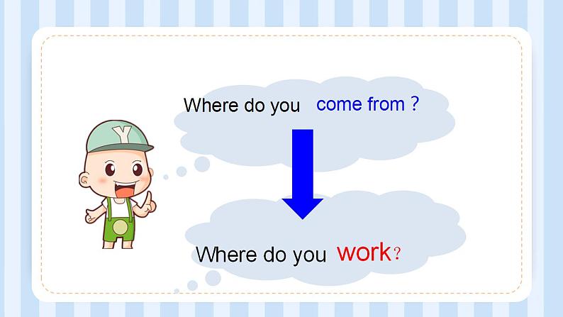 Unit 4 Where do you work？ Lesson 19（课件）人教精通版英语五年级上册第3页