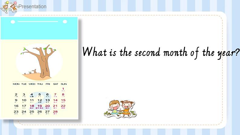 Unit 4  January is the first month. Lesson 19（课件）人教精通版英语六年级上册第4页