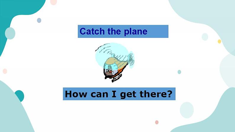 六年级上册英语课件+素材+教学思路-Unit 1 How can I get there？ PB Let's learn  人教PEP02