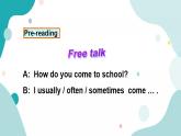 六年级上册英语课件+素材+教学思路-Unit 2 Ways to go to school PB Read and write 人教PEP
