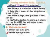 六年级上册英语课件+素材+教学思路-Unit 2 Ways to go to school PB Read and write 人教PEP