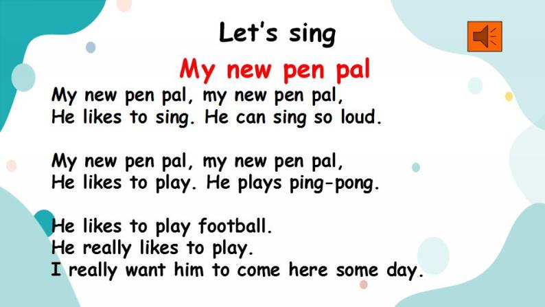 六年级上册英语课件+素材+教学思路-Unit 4 I have a pen pA Let's talk 人教PEP02