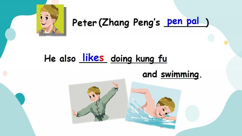 六年级上册英语课件+素材+教学思路-Unit 4 I have a pen pB Let's learn 人教PEP04