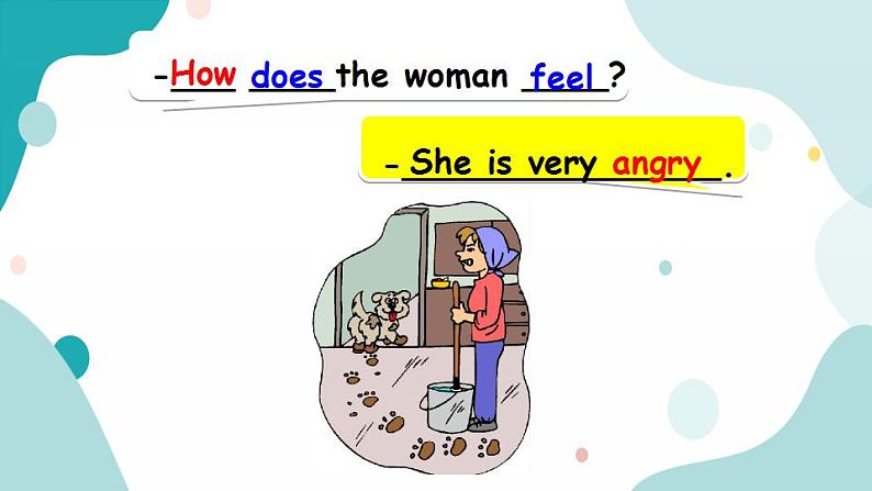 六年级上册英语课件+素材+教学思路-Unit 6 How do you feelB Let's learn 人教PEP06