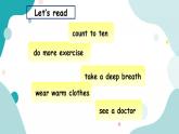 六年级上册英语课件+素材+教学思路-Unit 6 How do you feelB Let's talk 人教PEP