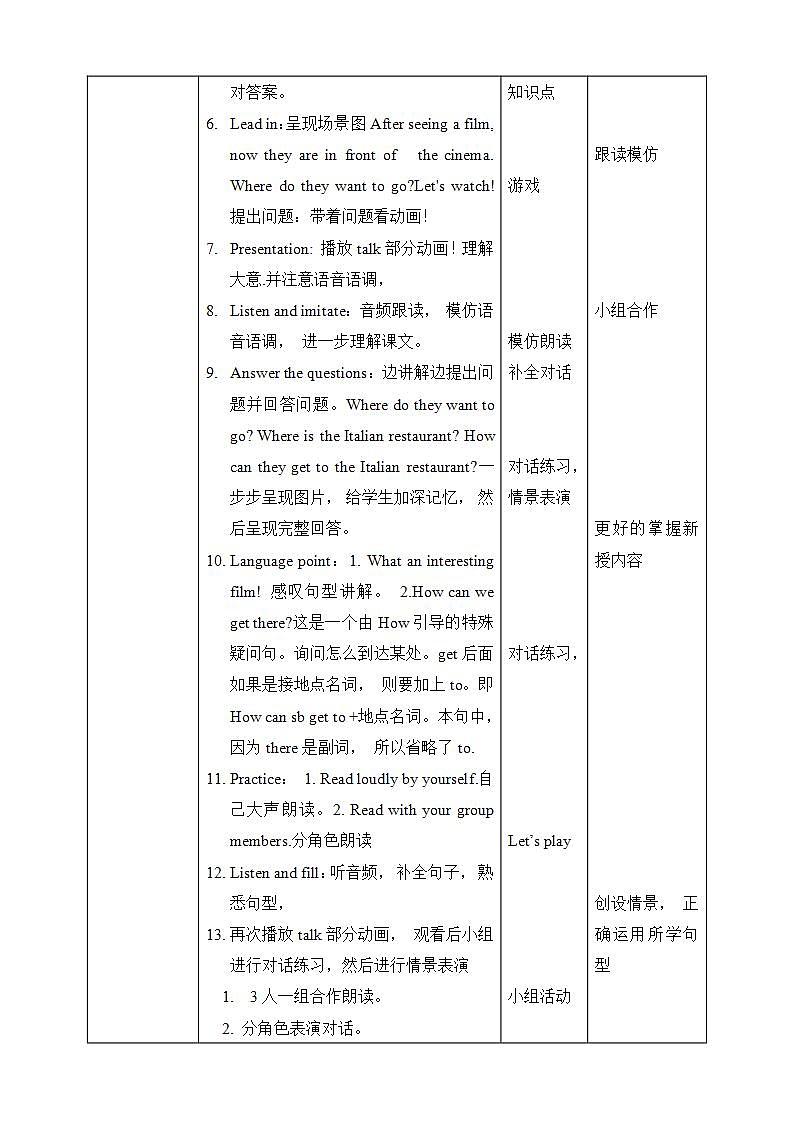 人教PEP版6上英语 Unit 1 How can I get there PB Let's talk 课件+教案+练习+音视频02