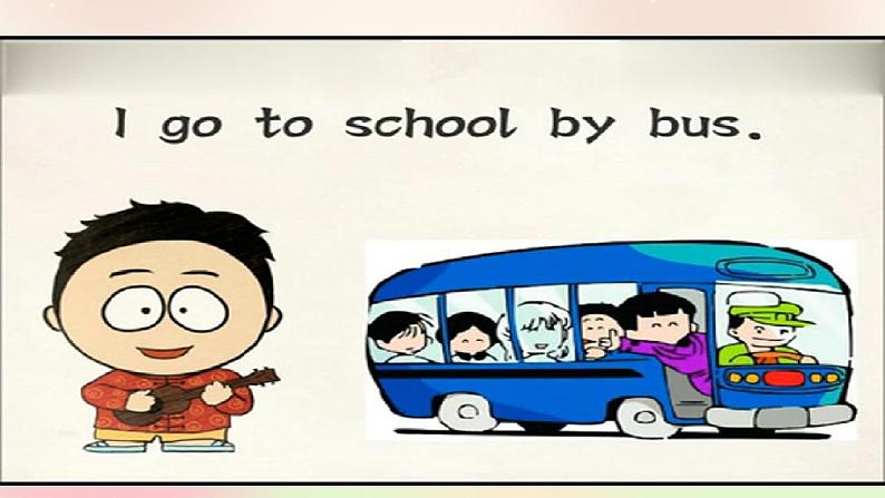 人教PEP版6上英语 Unit 2 Ways to go to school PB Let's learn 课件+教案+练习+音视频02