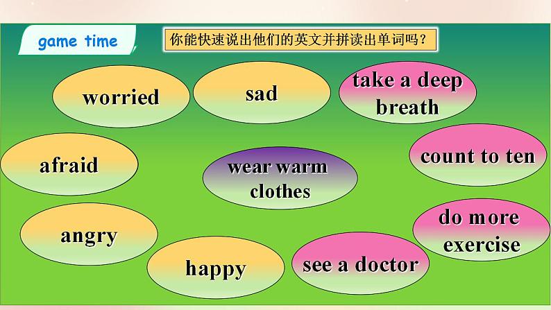 人教PEP版6上英语 Unit 6 How do you feel PB Read and write 课件+教案+练习+音视频03