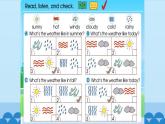 Unit 1 Seasons and Weather Period 3-4 粤人版五年级上册英语课件