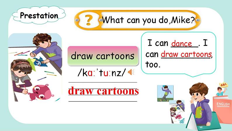 Unit 4 What can you do PA Let's learn课件PPT+ 教案06