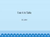 Unit 4 At Table Period 3-4 陕旅版五年级上册英语课件