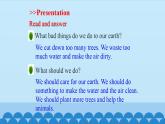 Unit 3 Care for the Earth  Period 3-4 陕旅版六年级上册英语课件