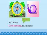 Unit 3 Good Morning Period 1-2 陕旅版三年级上册英语课件