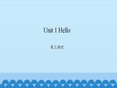 Unit 1 Hello  Period 3-4 陕旅版三年级上册英语课件