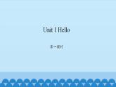 Unit 1 Hello  Period 1-2 陕旅版三年级上册英语课件