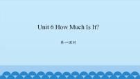 陕旅版五年级上册Unit 6 How much is it?教案配套ppt课件