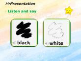 冀教版（一起）1上英语 Lesson21 Black，White 课件+教案