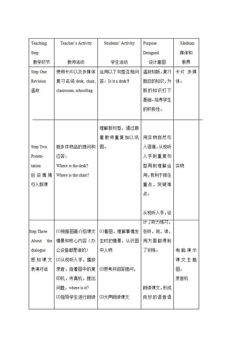 冀教版（一起）2上英语 Lesson 5  Where Is It 课件+教案02