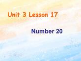 冀教版（一起）2上英语 Lesson 17 Number 20 课件+教案