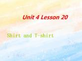 冀教版（一起）2上英语 Lesson 20 Shirt and T-shirt 课件+教案