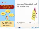 Unit 3 What would you like PA Let's talk  课件+教案+动画素材